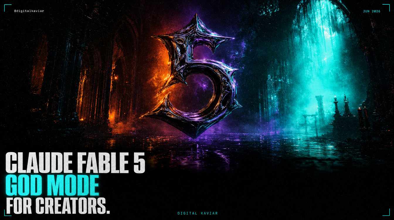Claude Fable 5: God Mode for Creators. DIGITAL KAVIAR