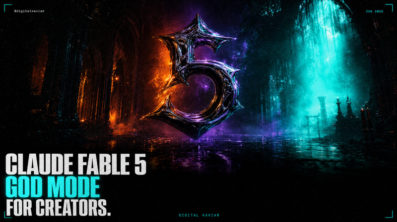Claude Fable 5: God Mode for Creators. DIGITAL KAVIAR